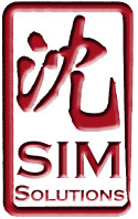 sim solutions company logo